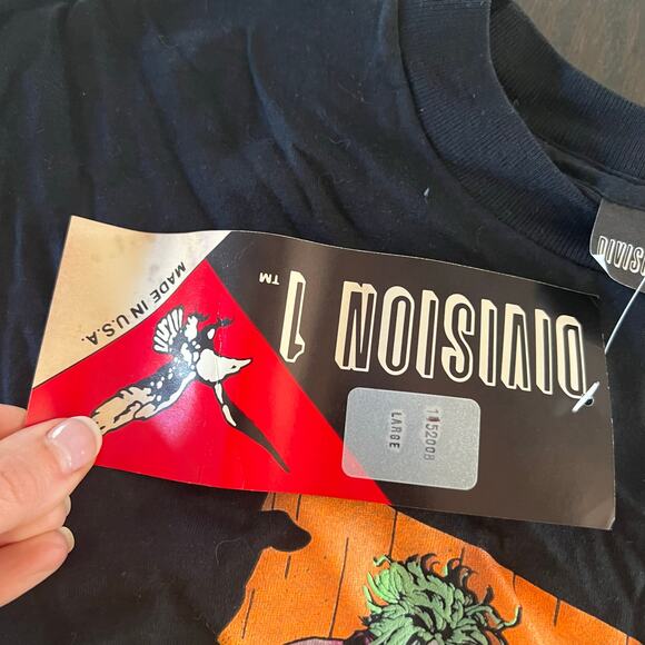 NOS Vintage 1989 Batman Joker Take Your Best Shot Single Stitch T-Shirt Large - Picture 7 of 11